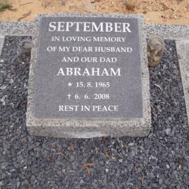 SEPTEMBER Abraham 1965-2008