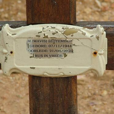 SEPTEMBER M. 1944-2005