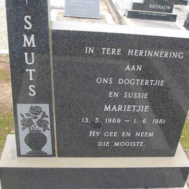 SMUTS Marietjie 1969-1981