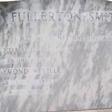SMITH Raymond Neville, Fullerton 1939-1983