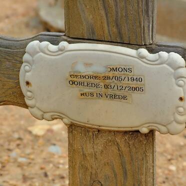 SOLOMONS ? 1940-2005