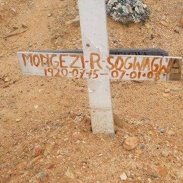 SOGWAGWA Mongezi R. 1920-2007