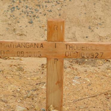 THOBEKILE Mathangana 1905-1927