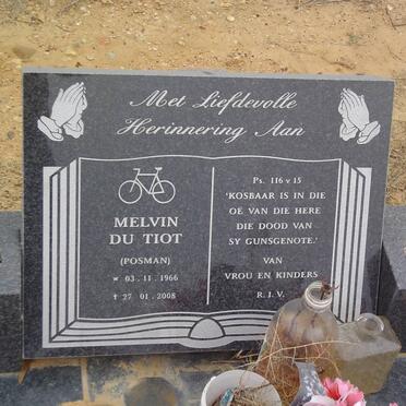 TIOT Melvin, du 1966-2008