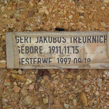TREURNICHT Gert Jakobus 1911-1997