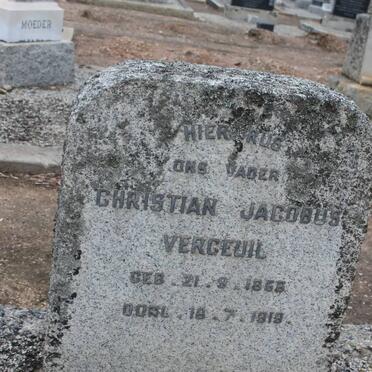 VERCEUIL Christian Jacobus 1856-1919