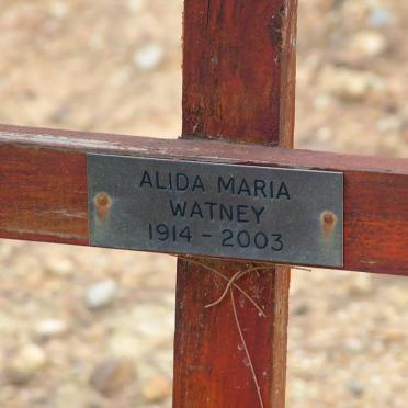 WATNEY Alida Maria 1914-2003