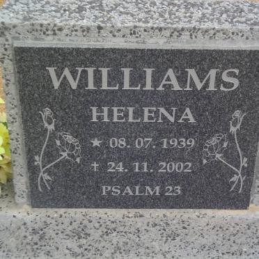 WILLIAMS Helena 1939-2002
