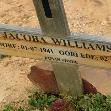 WILLIAMS Jacoba 1941-2009
