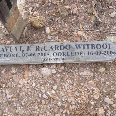 WITBOOI Avuyile Ricardo 2005-2006