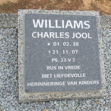 WILLIAMS Charles Jool 1938-2007