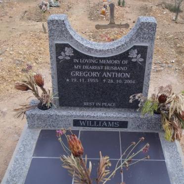 WILLIAMS Gregory Anthon 1955-2004