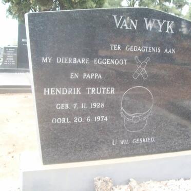 WYK Hendrik Truter, van 1928-1974