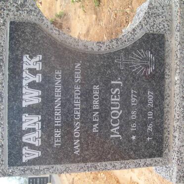 WYK Jacques J., van 1977-2007