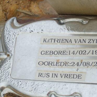 ZYL Katriena, van 1940-2008