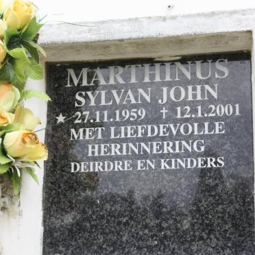 MARTHINUS Sylvan John 1959-2001