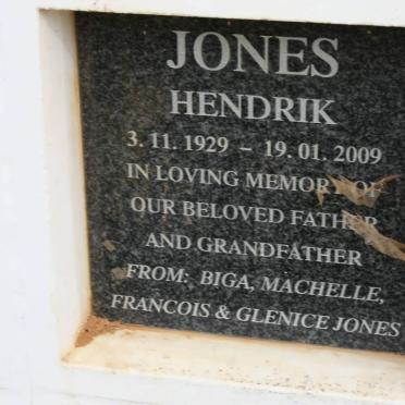 JONES Hendrik 1929-2009