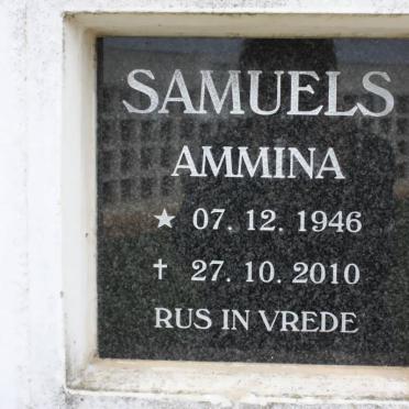 SAMUELS Ammina 1946-2010