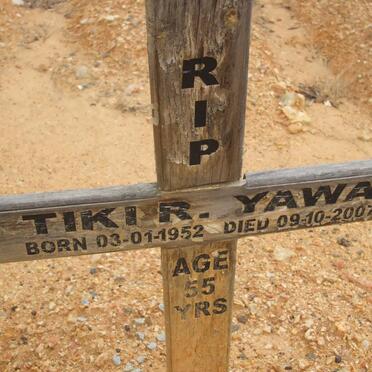 YAWA Tiki R. 1952-2007