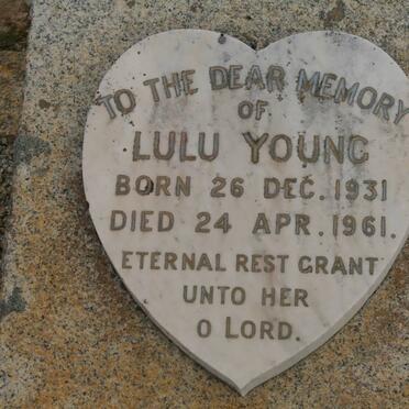 YOUNG Lulu 1931-1961