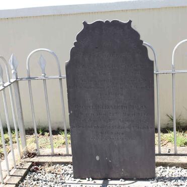 BOOYSEN Petrus Jacobus 1789-1841 &amp; Rachel Elizabeth MALAN