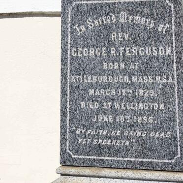 FERGUSON George R. 1829-1896 &amp; Susan Almira -1915