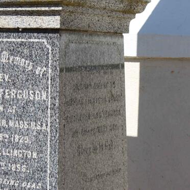 FERGUSON George R. 1829-1896 &amp; Susan Almira -1915