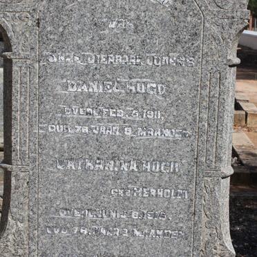 HUGO Daniel -1911 &amp; Catharina HERHOLDT -1915