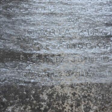 KIRCH Maria nee MOCKE 1843-1905