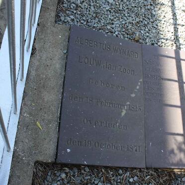 LOUW Albertus Wynand 1815-1871