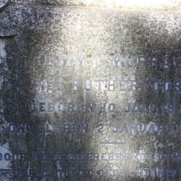 MURRAY Emma nee RUTHERFOORD 1833-1906