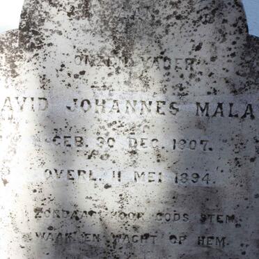 MALAN David Johannes 1807-1894 