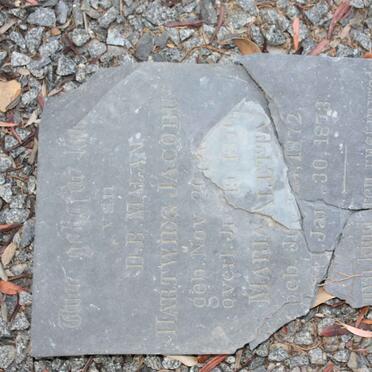 MALAN Hartwieg Jacobus -1870 :: MALAN Maria Aletta 1872-1873