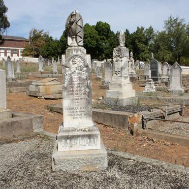 MALAN Jan -1906 &amp; Martha -1895 :: MALAN Jan -1931 :: MALAN Barbara nee BASSON -1947