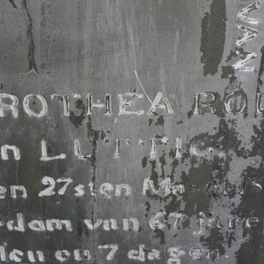 ROUX Dorothea nee LUTTIG -1848