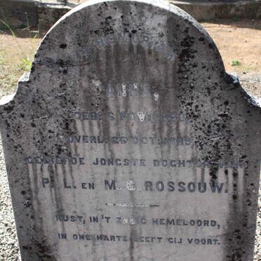 ROSSOUW Anna 1863-1889