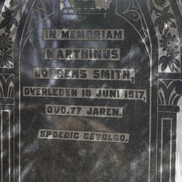 SMITH Marthinus Lourens -1917