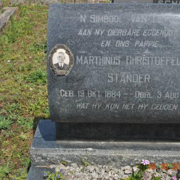 STANDER Marthinus Christoffel 1884-1963