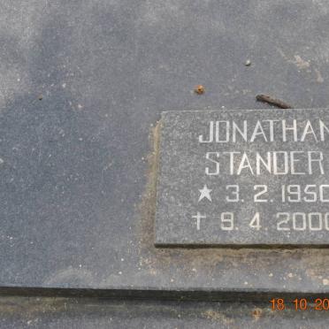 STANDER Jonathan 1950-2000