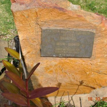 SWANEPOEL Katrina Magrieta Elizabeth 1942-2003