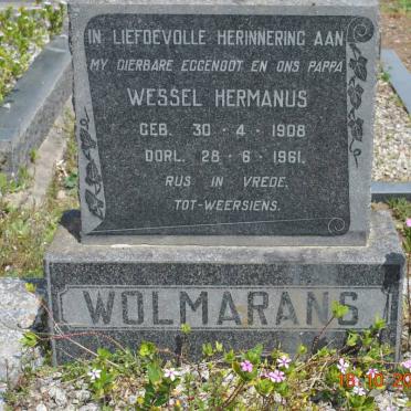 WOLMARANS Wessel Hermanus 1908-1961