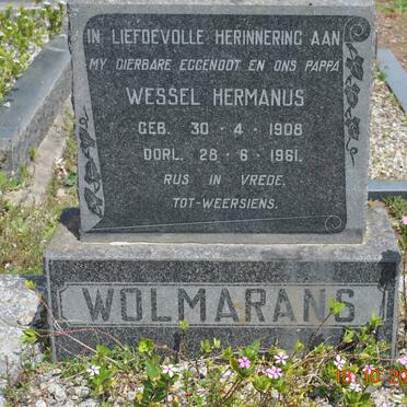 WOLMARANS Wessel Hermanus 1908-1961