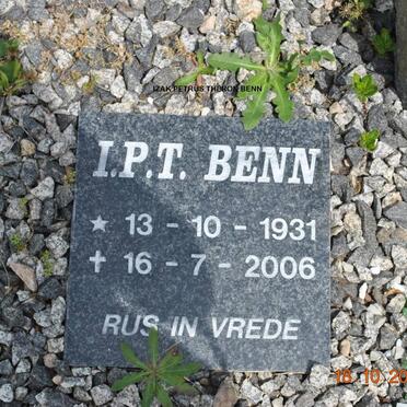 BENN I.P.T. 1931-2006