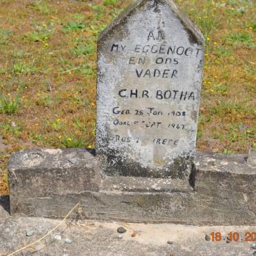 BOTHA C.H.R. 1908-1947