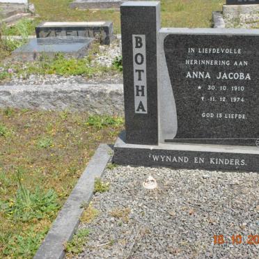 BOTHA Anna Jacoba 1910-1974