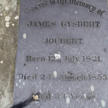 JOUBERT James Gysbert 1821-1855