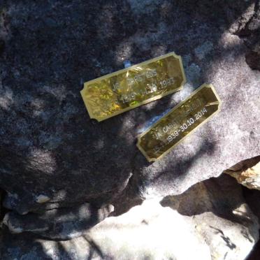 Western Cape, WORCESTER district, Wolven Kloof State Land, Bain's Kloof Pass, Memorial