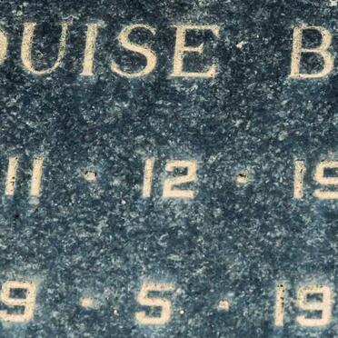 BOTHA Louise 1930-1932