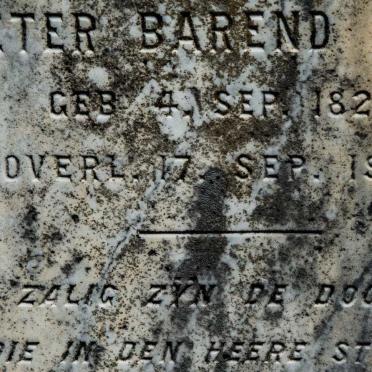 BOTHA Pieter Barend 1822-1909