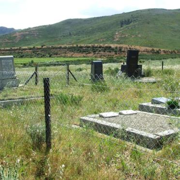 Western Cape, WORCESTER district, Waaihoekberge, Eendracht 252, Morgenrood, farm cemetery